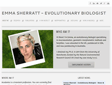 Tablet Screenshot of emmasherratt.com
